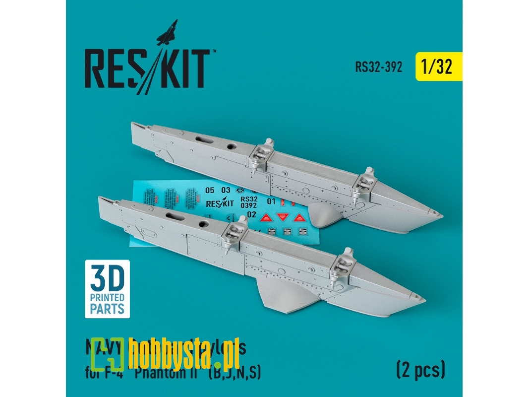 Navy Outboard Pylons For F-4 'phantom Ii' (B, J, N, S) (2 Pcs) - zdjęcie 1