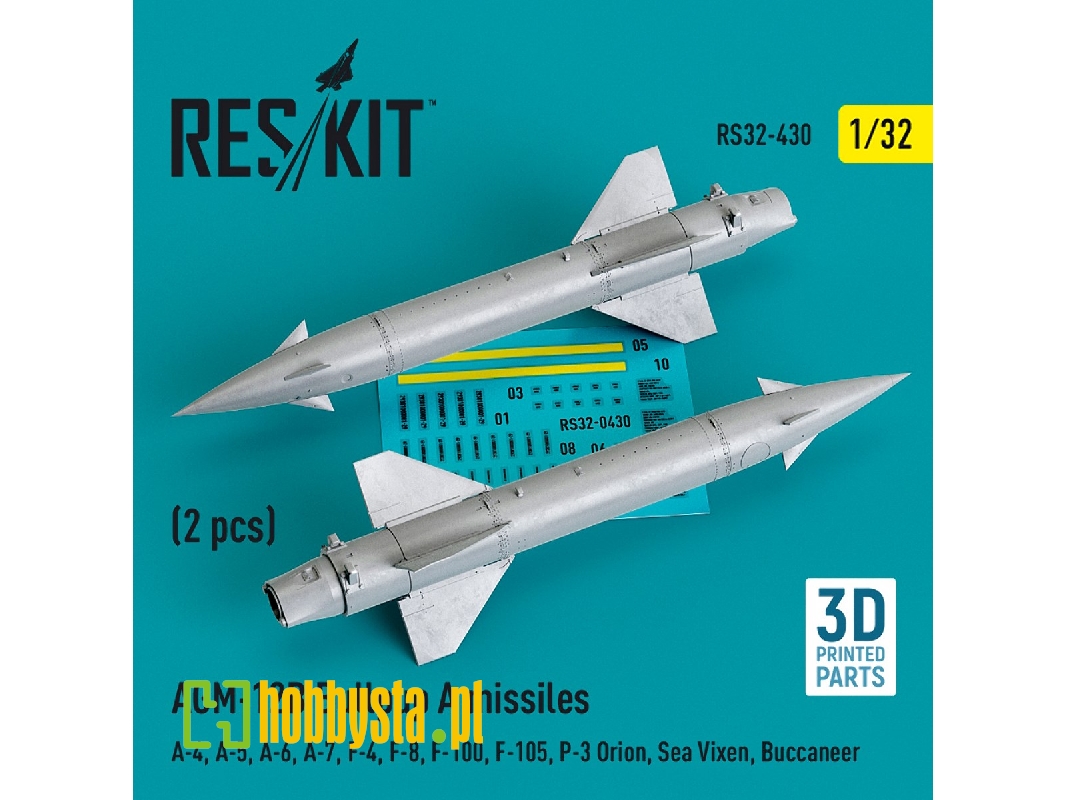 Agm-12b Bullpup A Missiles (2 Pcs) (A-4, A-5, A-6, A-7, F-4, F-8, F-100, F-105, P-3 Orion, Sea Vixen, Buccaneer) - zdjęcie 1 Agm-12b Bullpup A Missiles (2 Pcs) (A-4, A-5, A-6, A-7, F-4, F-8, F-100, F-105, P-3 Orion, Sea Vixen, Buccaneer) - zdjęcie 1