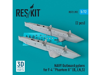 Navy Outboard Pylons For F-4 'phantom Ii' (B, J, N, S) (2 Pcs) - zdjęcie 1