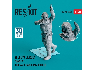 Yellow Jersey 'santa' Aircraft Handling Officer (1 Pc) - zdjęcie 1