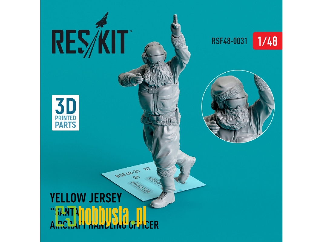 Yellow Jersey 'santa' Aircraft Handling Officer (1 Pc) - zdjęcie 1 Yellow Jersey 'santa' Aircraft Handling Officer (1 Pc) - zdjęcie 1