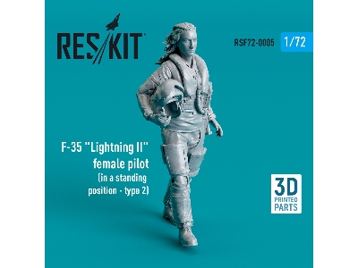 F-35 'lightning Ii' Female Pilot (In A Standing Position - Type 2) - zdjęcie 1