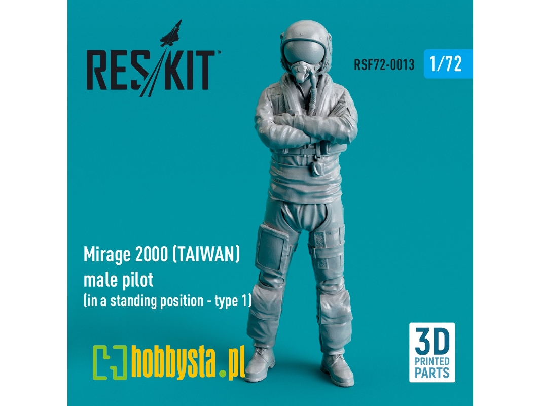 Mirage 2000 (Taiwan) Male Pilot (In A Standing Position - Type 1) - zdjęcie 1 Mirage 2000 (Taiwan) Male Pilot (In A Standing Position - Type 1) - zdjęcie 1