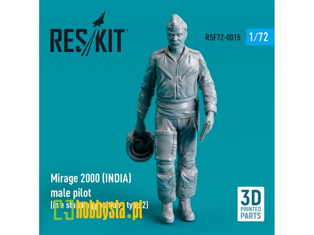 Mirage 2000 (India) Male Pilot (In A Standing Position - Type 2) - zdjęcie 1