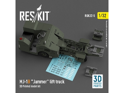 Mj-1b 'jammer' Lift Truck (3d Printed Model Kit) - zdjęcie 1