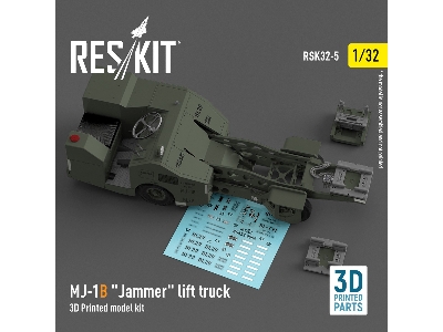 Mj-1b 'jammer' Lift Truck (3d Printed Model Kit) - zdjęcie 1