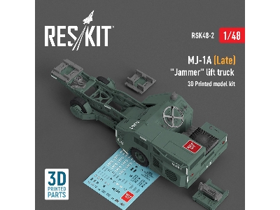 Mj-1a (Late) 'jammer' Lift Truck (3d Printed Model Kit) - zdjęcie 1