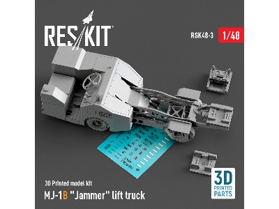 Mj-1b 'jammer' Lift Truck (3d Printed Model Kit) - zdjęcie 2