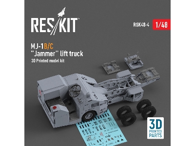 Mj-1b/C 'jammer' Lift Truck (3d Printed Model Kit) - zdjęcie 1