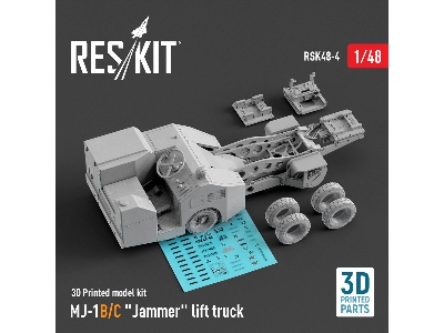 Mj-1b/C 'jammer' Lift Truck (3d Printed Model Kit) - zdjęcie 2