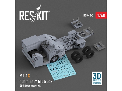 Mj-1c 'jammer' Lift Truck (3d Printed Model Kit) - zdjęcie 1