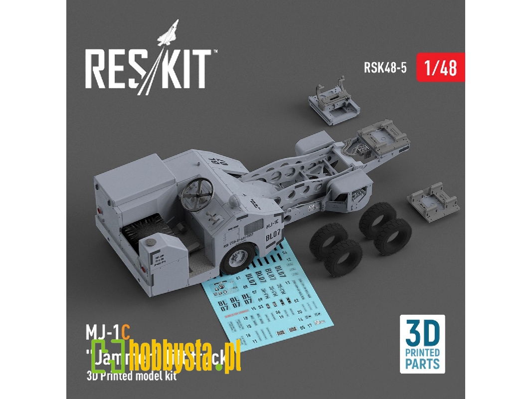 Mj-1c 'jammer' Lift Truck (3d Printed Model Kit) - zdjęcie 1