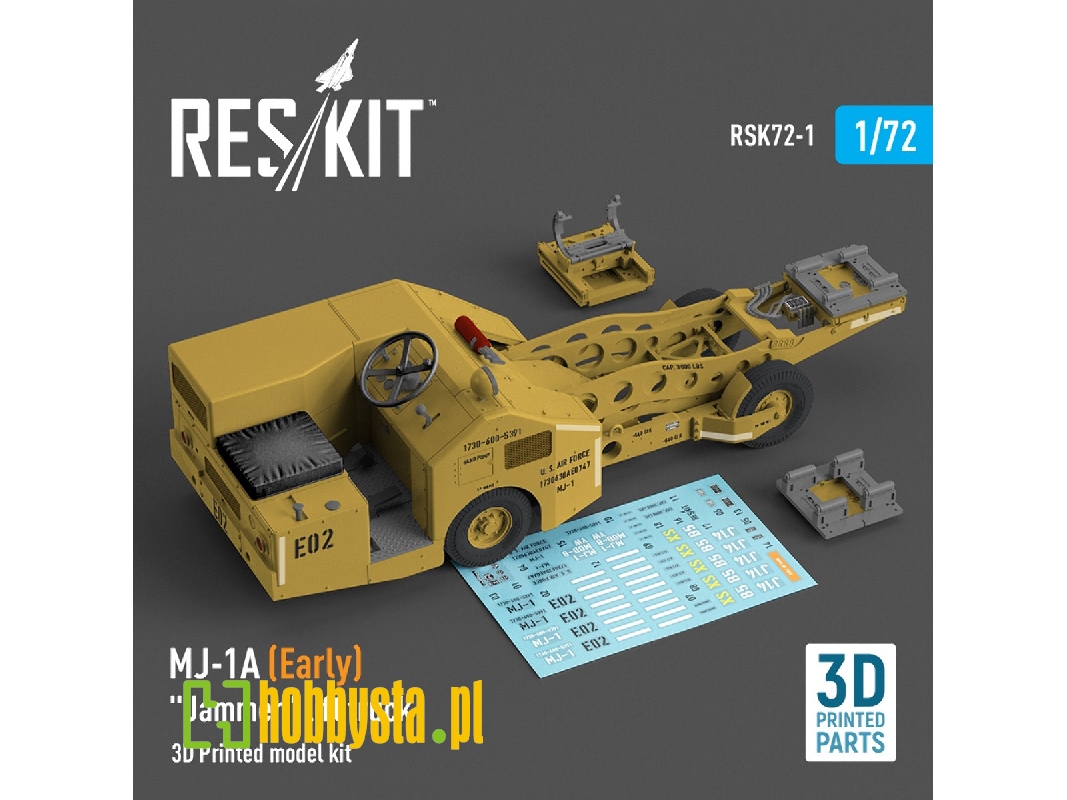 Mj-1a (Early) 'jammer' Lift Truck (3d Printed Model Kit) - zdjęcie 1 Mj-1a (Early) 'jammer' Lift Truck (3d Printed Model Kit) - zdjęcie 1