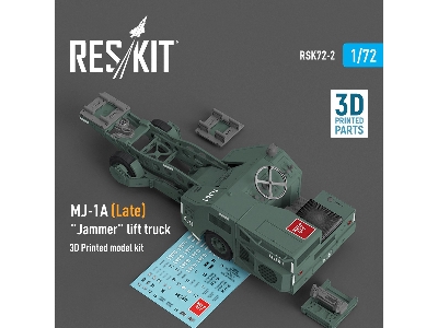 Mj-1a (Late) 'jammer' Lift Truck (3d Printed Model Kit) - zdjęcie 1