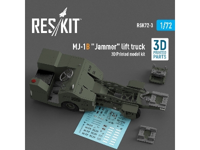 Mj-1b 'jammer' Lift Truck (3d Printed Model Kit) - zdjęcie 1