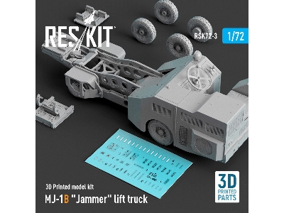 Mj-1b 'jammer' Lift Truck (3d Printed Model Kit) - zdjęcie 2