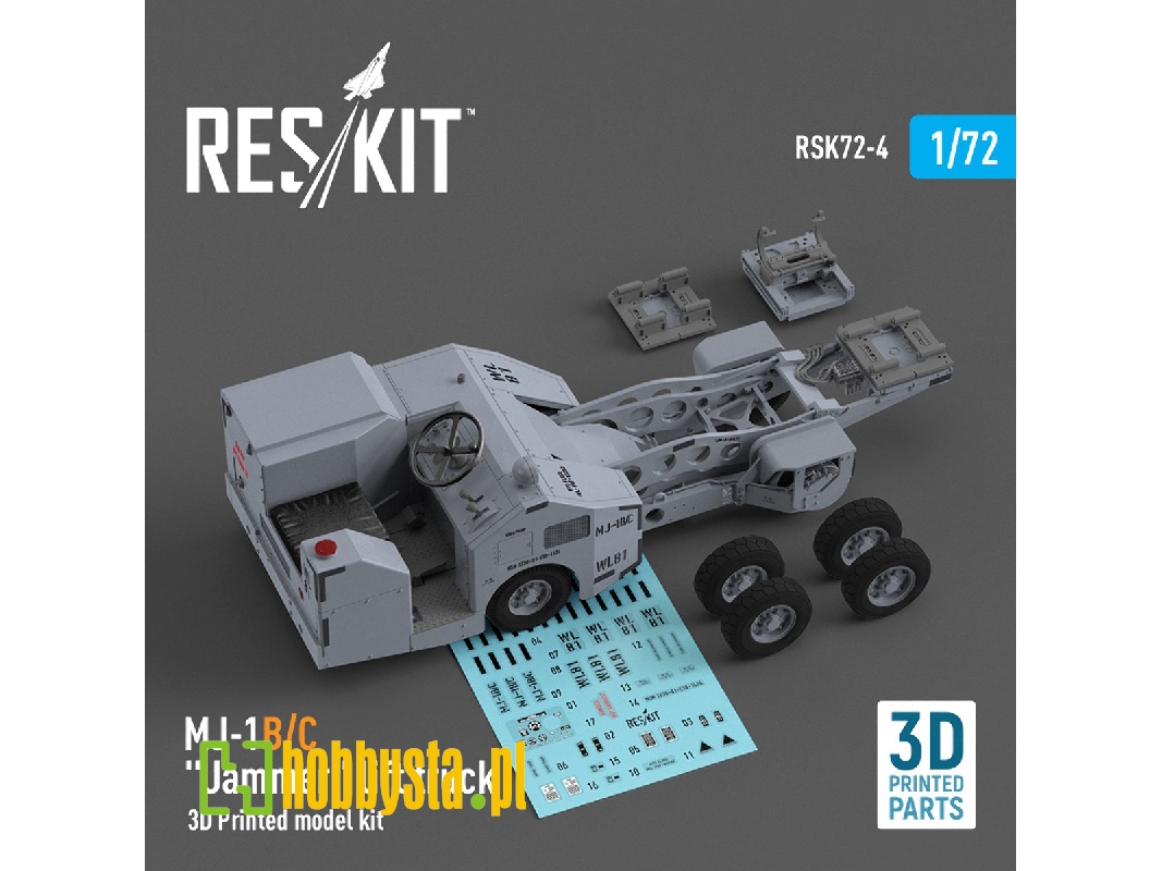 Mj-1b/C 'jammer' Lift Truck (3d Printed Model Kit) - zdjęcie 1