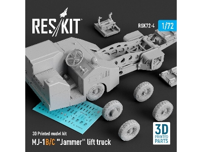 Mj-1b/C 'jammer' Lift Truck (3d Printed Model Kit) - zdjęcie 2