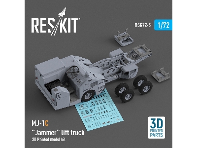 Mj-1c 'jammer' Lift Truck (3d Printed Model Kit) - zdjęcie 1