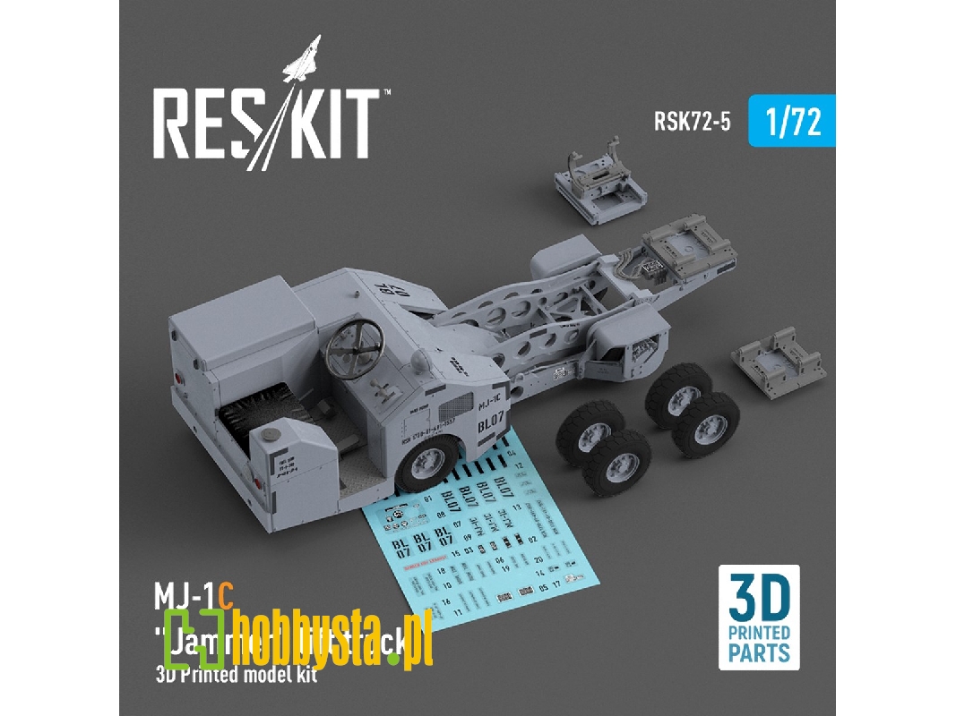 Mj-1c 'jammer' Lift Truck (3d Printed Model Kit) - zdjęcie 1