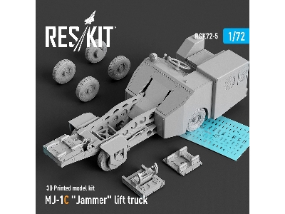Mj-1c 'jammer' Lift Truck (3d Printed Model Kit) - zdjęcie 2