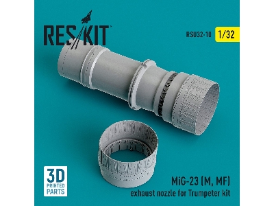 Mig-23 (M, Mf) Exhaust Nozzle For Trumpeter Kit - zdjęcie 2