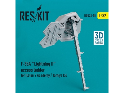 F-35a 'lightning Ii' Access Ladder For Italeri/Academy/Tamiya Kits - zdjęcie 1