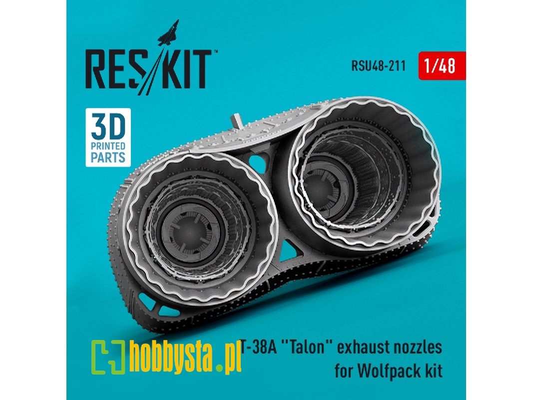 T-38a 'talon' Exhaust Nozzles For Wolfpack Kit - zdjęcie 1 T-38a 'talon' Exhaust Nozzles For Wolfpack Kit - zdjęcie 1