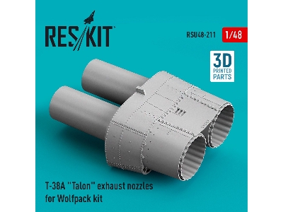T-38a 'talon' Exhaust Nozzles For Wolfpack Kit - zdjęcie 2