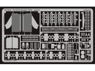  T-34/76 Model 1942 1/48 - Hobby Boss - blaszki - zdjęcie 2