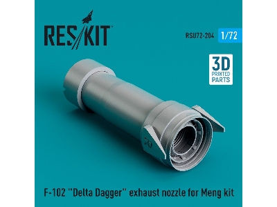 F-102 'delta Dagger' Exhaust Nozzle For Meng Kit - zdjęcie 1