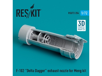F-102 'delta Dagger' Exhaust Nozzle For Meng Kit - zdjęcie 2