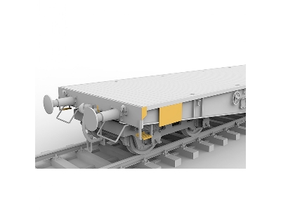 German Railway Schwerer Plattformwagen Type Ssys - zdjęcie 4