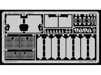  Tiger I early 1/48 - Tamiya - blaszki - zdjęcie 2