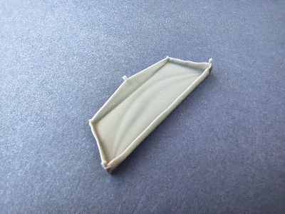 Fabric Canopy For French Armored Car Model 1914 - zdjęcie 3