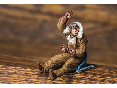 Rfc Pilot In The Cockpit Wwi Figures - zdjęcie 1