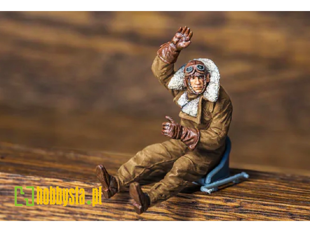 Rfc Pilot In The Cockpit Wwi Figures - zdjęcie 1