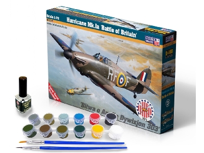 Hurricane Mk.Ia 'battle Of Britain' - Model Set - zdjęcie 1