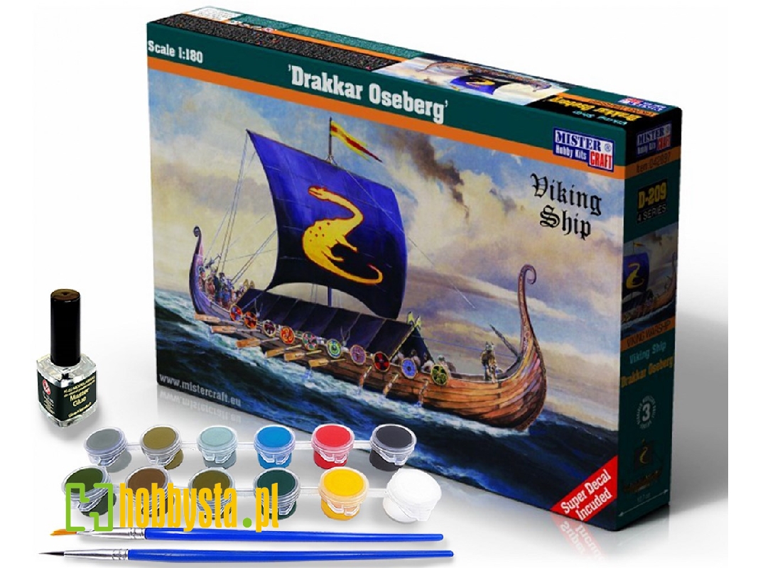 'drakkar Oseberg' - Model Set - zdjęcie 1 'drakkar Oseberg' - Model Set - zdjęcie 1