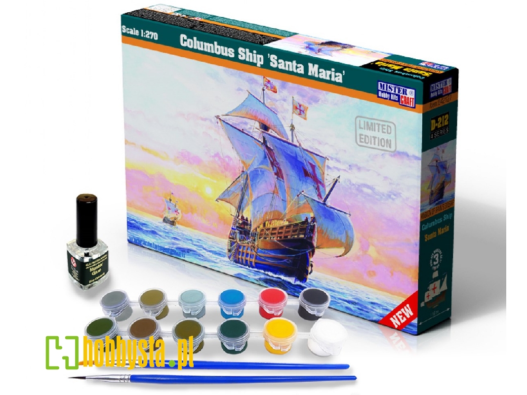 Columbus Ship 'santa Maria' - Model Set - zdjęcie 1 Columbus Ship 'santa Maria' - Model Set - zdjęcie 1