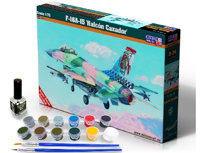 F-16a-15 'halcon Cazador' - Model Set - zdjęcie 1