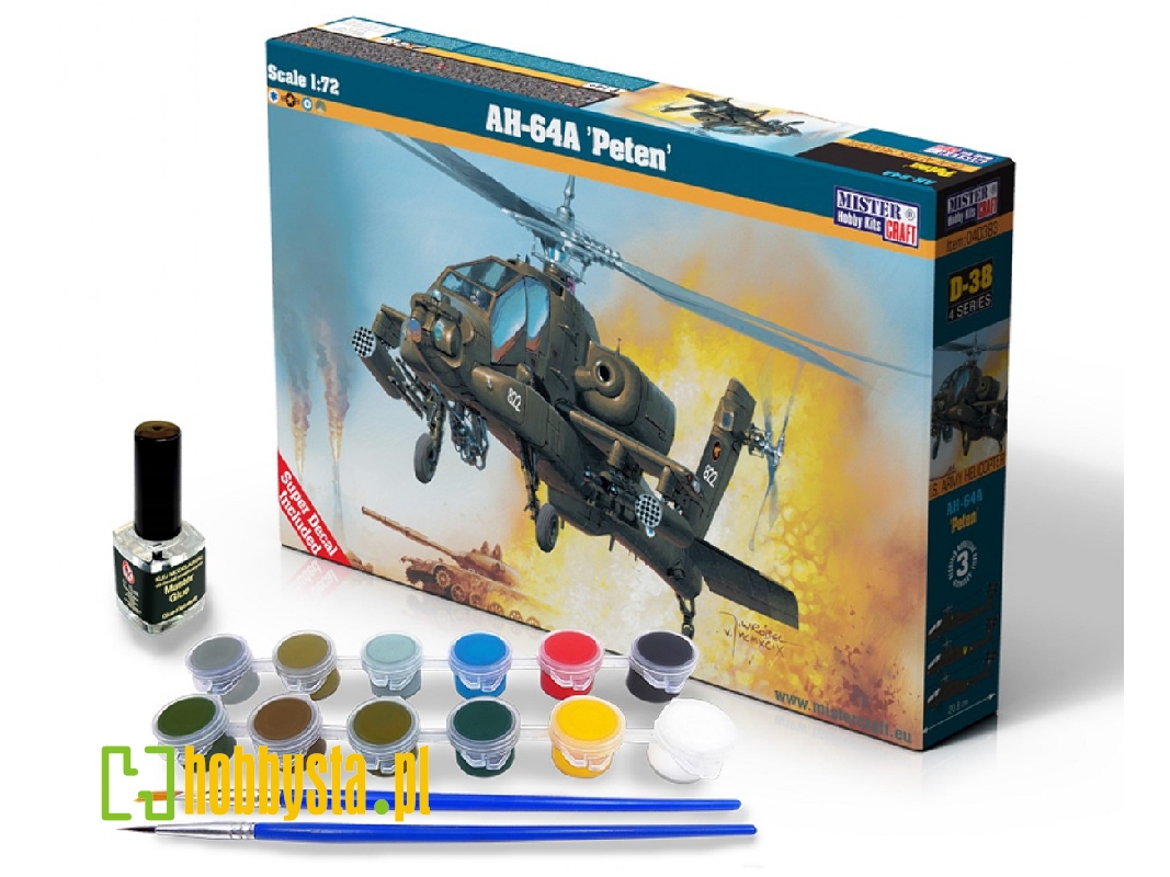 Ah-64a 'peten' - Model Set - zdjęcie 1 Ah-64a 'peten' - Model Set - zdjęcie 1
