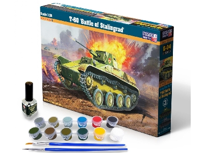 T-60 Battle Of Stalingrad - Model Set - zdjęcie 1