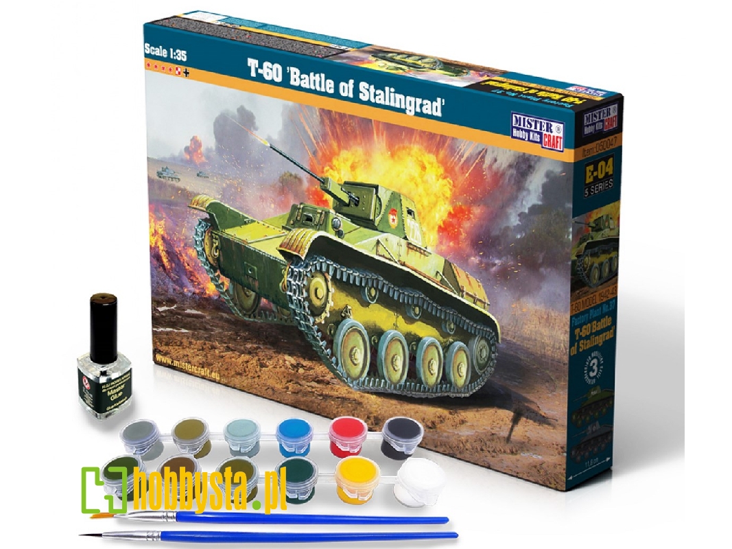 T-60 Battle Of Stalingrad - Model Set - zdjęcie 1 T-60 Battle Of Stalingrad - Model Set - zdjęcie 1