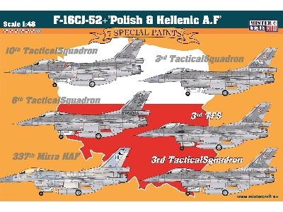F-16cj-52 'polish And Hellenic Air Force Fighter' (Polish Special Paints) - zdjęcie 3