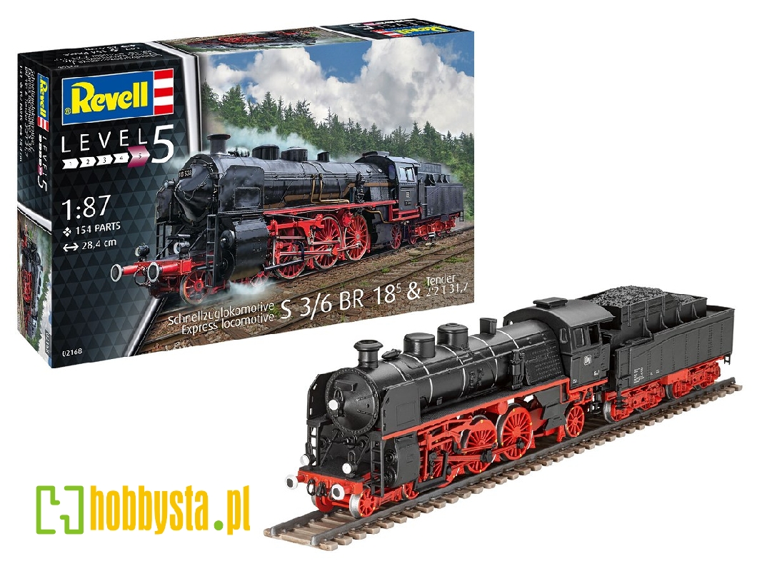 S3/6 BR18 express locomotive with tender - zdjęcie 1 S3/6 BR18 express locomotive with tender - zdjęcie 1