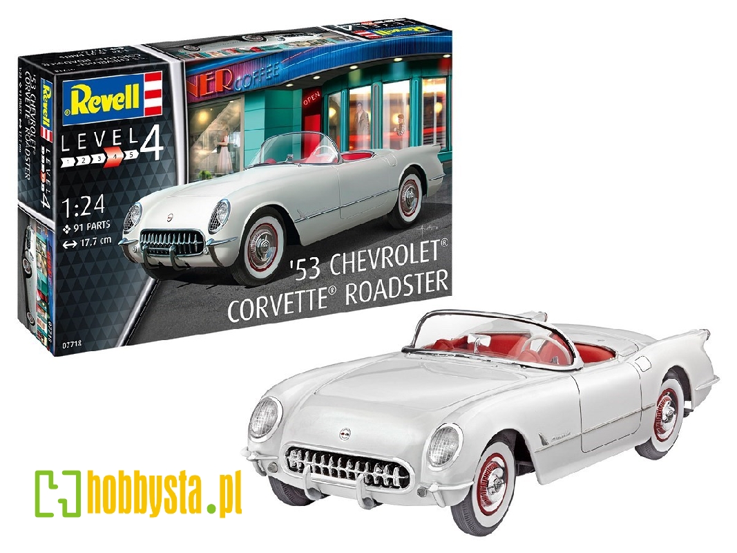 1953 Chevrolet® Corvette® Roadster - zestaw podarunkowy - zdjęcie 1 1953 Chevrolet® Corvette® Roadster - zestaw podarunkowy - zdjęcie 1