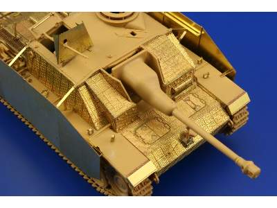  Zimmerit StuG. III Ausf. G waffel 1/48 - Tamiya - blaszki - zdjęcie 4