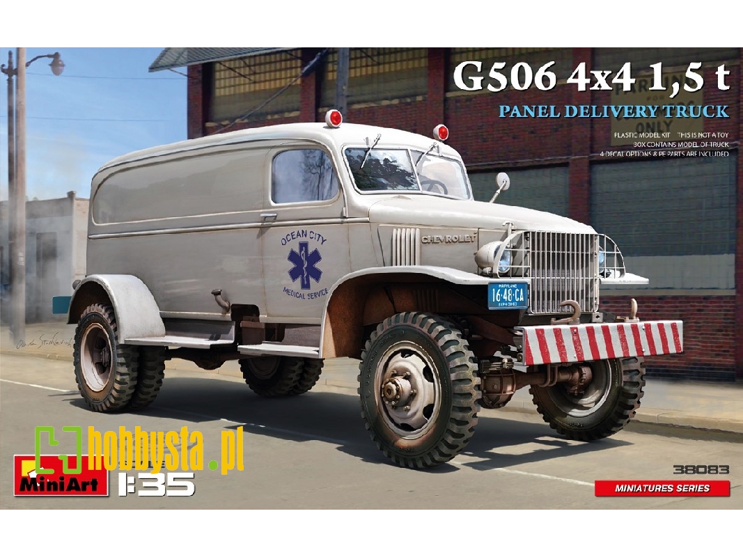 G506 4х4 1,5 T Panel Delivery Truck - zdjęcie 1