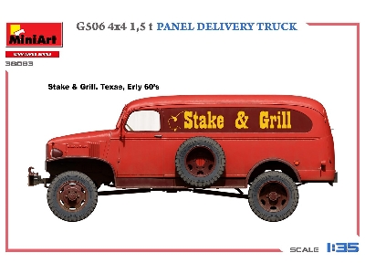 G506 4х4 1,5 T Panel Delivery Truck - zdjęcie 3